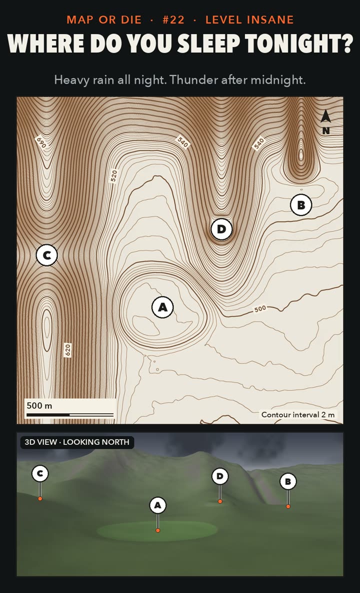 Map 22 · Rain basin: WHERE DO YOU SLEEP TONIGHT?